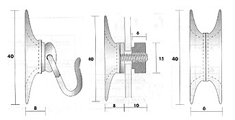 Plastikāta distanceri Plastikāta distanceri
